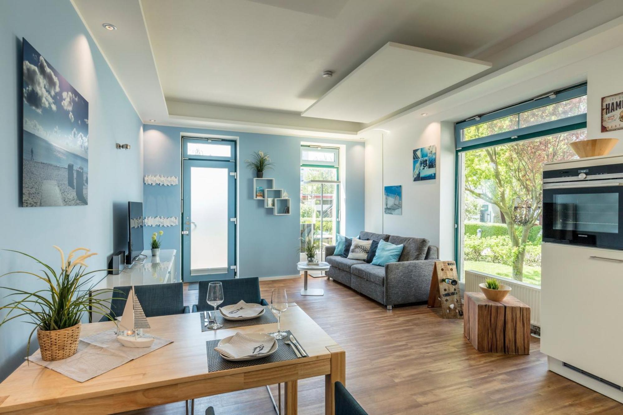Apartment Strandburg Azurblau